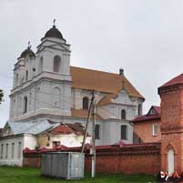 Мсціслаў. Гiпатэтычная графiчная рэканструкцыя былога езуiцкага касцёла Св. Міхаіла Арханёла. 3D-мадэль, фотамантаж - by А. Nеvar, арыгiнальнае фота - Tihon Kulkov, 2017г
