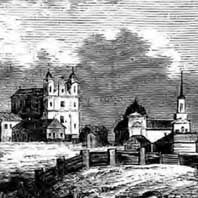 Мсціслаў. План перапланiроўкi былога езуiцкага касцёла Св. Міхаіла Арханёла, перапланаванага пад праваслаўны сабор. (1836 г. РГИА) Апублiкавана - Слюнькова И. Н. Храмы и монастыри Беларуси XIX века в составе Российской империи: Пересоздание наследия. ? М.: Прогресс-Традиция, 2010, стр. 317  Электронны рэсурс - wikipedia.org