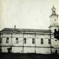 Ануфрыева (вёска Сялец, Мсцiслаўскага раёна). Выява бакавога фасада былой саборнай Ануфрыеўскай царквы базылiянскага манастыра. Фота 1939г. Аўтар - Аляксей Вінэр. Нацыянальны гістарычны архіў Беларусі. Калекцыя лічбавых копіяў № 19 «Дакумэнты з фондаў Царкоўна-гістарычнага музэя Менскай духоўнай акадэміі». Вадзім Урублеўскі, Марыя Нецьвятаева, Дзяніс Лісейчыкаў. Электронны рэсурс - https://wikipedia.org