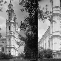 Даўгаўпілс (Дынабург, Дзвiнск, Daugavpils). Выява гарнiзоннага сабора (былога езуiцкага касцёла). Фота 1940г. Bilddatei-Nr. fm152656 © Bildarchiv Foto Marburg Foto: Kletzl, Otto Aufn.-Datum: 1940 - Rechte vorbehalten;