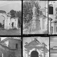 Любешыў, або Любяшоў (Валынская вобласць Украiны, былое магдэбургскае мястэчка гістарычнай Піншчыны) Калаж з выявамi касцёла Св. Яна Евангелiста кляштару пiяраў. Фота першай паловы XXст. (1929г.) Author - Stanislaw Bochnig; Крынiца - IS PAN 0000011127, IS PAN 0000011126, IS PAN 0000011124, IS PAN 0000011129, IS PAN 0000011133, IS PAN..., IS PAN 0000011114. Электронны рэсурс - https://commons.wikimedia.org/wiki/