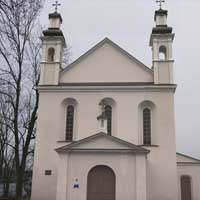 Мельнiк (Падляшша, Rzeczpospolita Polska) Графiчная рэканструкцыя былога замкавага Троiцкага касцёла. Выгляд па апошняй 
перабудове апошняй чвэрцi XIX ст. (пасля 1871г.) на праваслаўную Свята-Духаўскую Царкву. 3D-мадэль, фотамантаж - by А. Nеvar, 2019г.; арыгiнальнае фота - Piotr Kapthyygh 