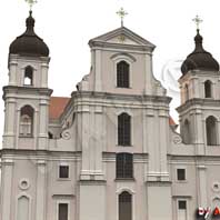 Чашнiкi. Графiчная рэканструкцыя былога дамiнiканскага касцёла.. 3D мадэль - А. Невар. 2017г.