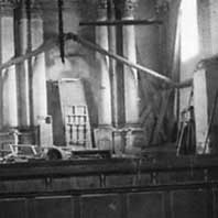 Чашнiкi. Выява iнтэр'еру былога дамiнiканскага касцёла, перабудаванага ў дом культуры ў 1930г. Фота 1941г. Крынiца - iнтэрнет аукцыён ebay,de Электронны рэсурс - https://upload.wikimedia.org/