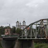 Графiчная рэканструкцыя касцёлу Апекі Маці Божай былога кляштару дамiнiканцаў у Друi (Сапежын) 3D-мадэль, фотамантаж by А.Невар, арыгiнальны фотаздымак by С.Сурыновiч 2016г.