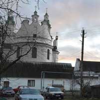 Беразвечча (Глыбокае). Графiчная рэканструкцыя Петрапаўлаўскай царквы былога кляштару базылiянаў. 3D-мадэль, фотамантаж by А. Невар, арыгiнальны фотаздымак by Зьміцер Лупач - 2016г.