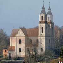 Селiшча. Графiчная рэканструкцыя касцёла Св. Веранiкi былога бернардзiнскага кляштара. Выгляд на пачатак XXст. 3D-мадэль, фотамантаж - by А. Nеvar, арыгiнальныя фота - Vladimir_CKB 2017г. 