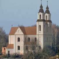 Селiшча. Графiчная рэканструкцыя касцёла Св. Веранiкi былога бернардзiнскага кляштара. Выгляд на пачатак XXст. 3D-мадэль, фотамантаж - by А. Nеvar, арыгiнальныя фота - Vladimir_CKB 2017г. 