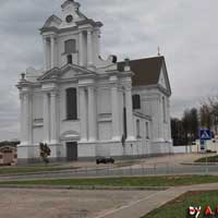 Сянно. Графiчная рэканструкцыя касцёла Св. Троiцы былога кляштара францысканцаў. 3D-мадэль, фотамантаж by А.Невар, арыгiнальныя здымкi -В.Бандарэвiч - 2016г