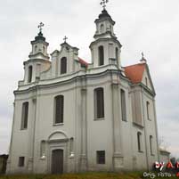 Смаляны. Графiчная рэканструкцыя касцёлу Найсвяцейшай Дзевы Марыі былога кляштару дамiнiканцаў. 3D-мадэль, фотамантаж - by А. Nеvar, арыгiнальнае фота - A. Stryzhych, 2017г.