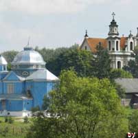 Смаляны. Графiчная рэканструкцыя касцёлу Найсвяцейшай Дзевы Марыі былога кляштару дамiнiканцаў. 3D-мадэль, фотамантаж - by А. Nеvar, арыгiнальнае фота - Zmicier Saviel'eu, 2017г.