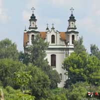 Смаляны. Графiчная рэканструкцыя касцёлу Найсвяцейшай Дзевы Марыі былога кляштару дамiнiканцаў. 3D-мадэль, фотамантаж - by А. Nеvar, арыгiнальнае фота - Zmicier Saviel'eu, 2017г.