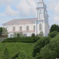 Тадулiн (Слабада, Вiцебскага раёна) Графiчная рэканструкцыя Успенскай царквы былога базылiянскага манастыра (пазней праваслаўнага). Варыянт без пазнейшай надбудовы купала. 3D мадэль - А. Невар. 2017г.