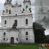 Графiчная рэканструкцыя касцёла Святога Юр’я былога дамiнiканскага кляштара у вёсцы Валынцы (Забелы) Верхнядзвінскага раёну. 3D-мадэль, фотамантаж by А.Невар, арыгiнальныя здымкi by I. Pashkevich - 2016г.