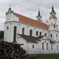 Графiчная рэканструкцыя касцёла Святога Юр’я былога дамiнiканскага кляштара у вёсцы Валынцы (Забелы) Верхнядзвінскага раёну. 3D-мадэль, фотамантаж by А.Невар, арыгiнальныя здымкi by I. Pashkevich - 2016г.