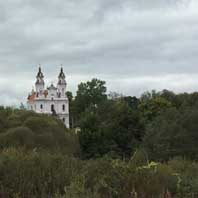 Графiчная рэканструкцыя касцёла Святога Юр’я былога дамiнiканскага кляштара у вёсцы Валынцы (Забелы) Верхнядзвінскага раёну. 3D-мадэль, фотамантаж by А.Невар, арыгiнальныя здымкi by I. Pashkevich - 2016г.