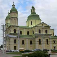 Мiкалаеўскi сабор (былы езуiцкi касцёл Св. Юзафа) у Вiцебску пасля першай перабудовы 1842г. Графiчная рэканструкцыя. 3D-мадэль, фотамантаж by А. Невар, арыгiнальны фотаздымак by Юрась Шепелев - 2015г.